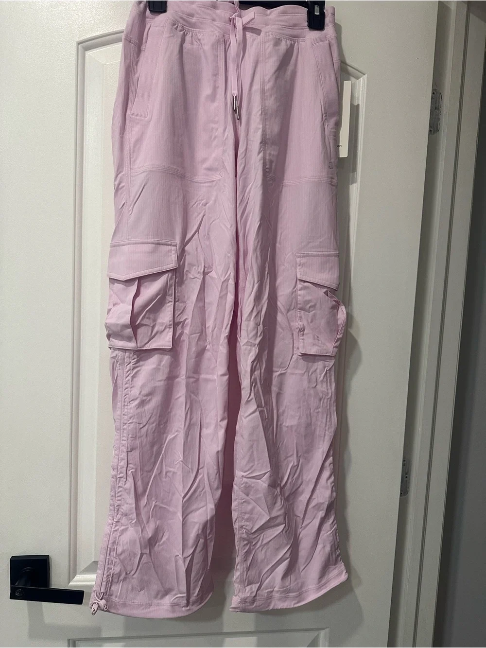 lululemon athletica Light Pink Cargo Wide-Leg Pants